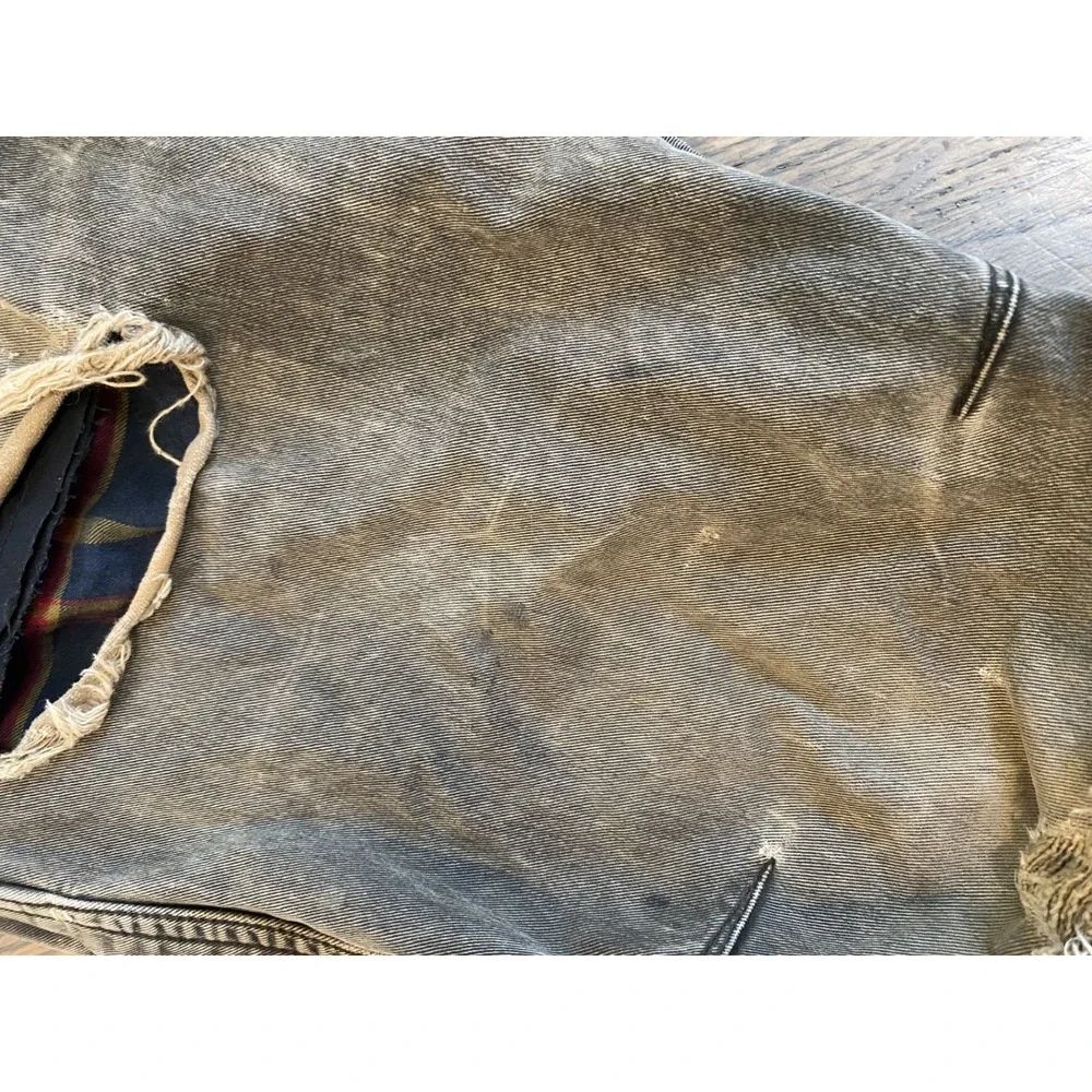 Kuhl Hot Ryder Flannel Lined Distressed Pants Men's 30 x 32 Vintage Patina Dye